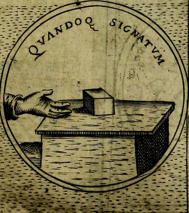 An illustration from Teatro d'imprese, 1623, leaf 450