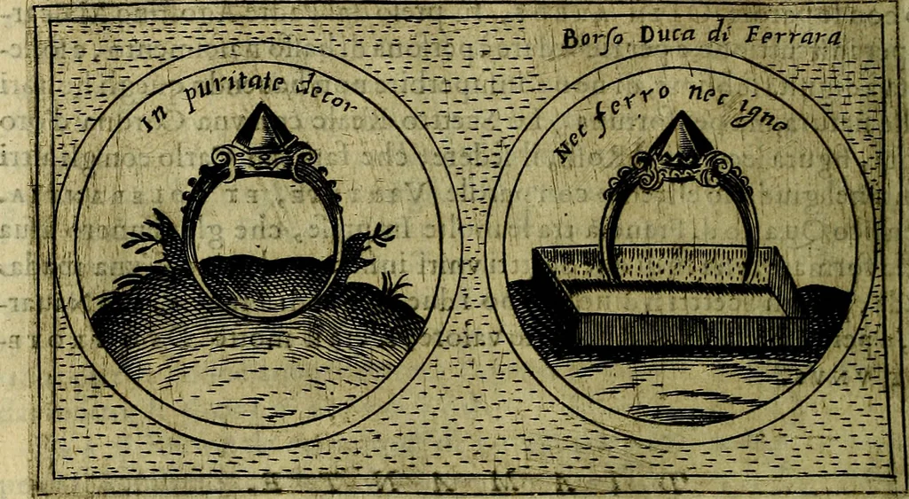 An illustration from Teatro d'imprese, 1623, leaf 459