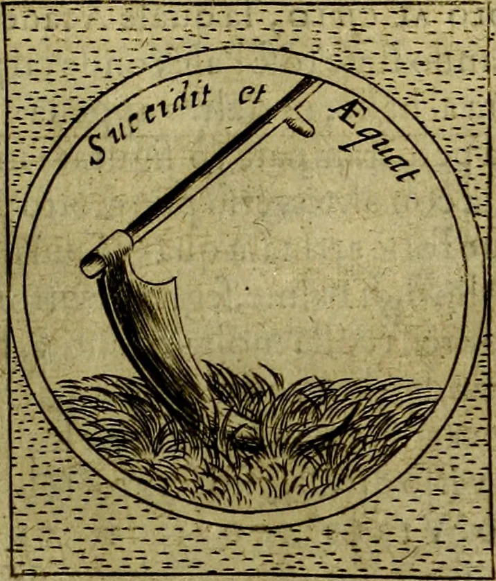 An illustration from Teatro d'imprese, 1623, leaf 490