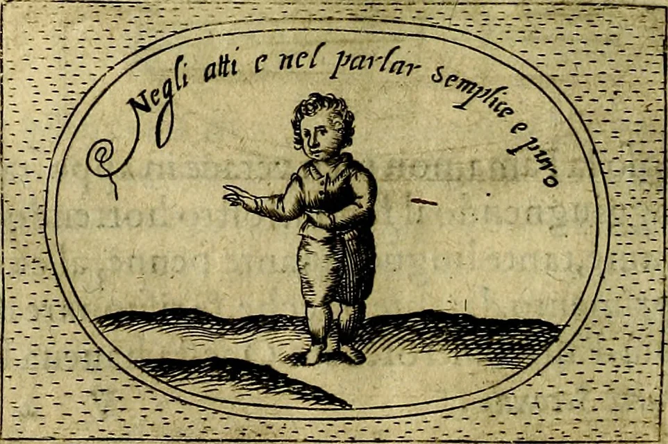 An illustration from Teatro d'imprese, 1623, leaf 491