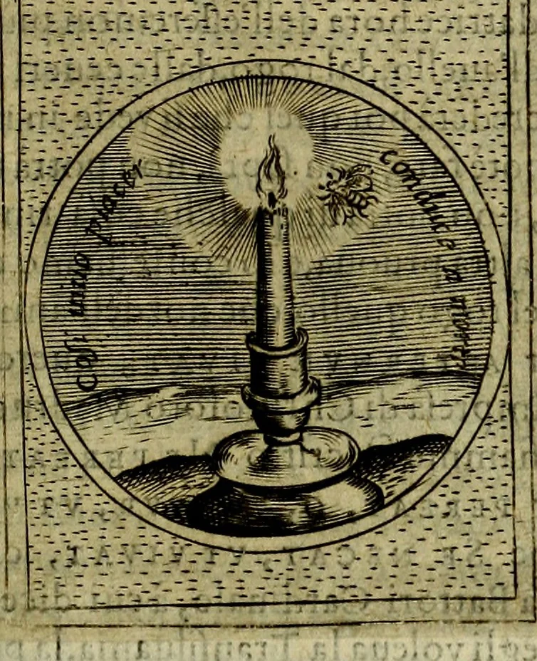An illustration from Teatro d'imprese, 1623, leaf 494