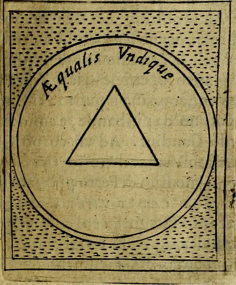 An illustration from Teatro d'imprese, 1623, leaf 504