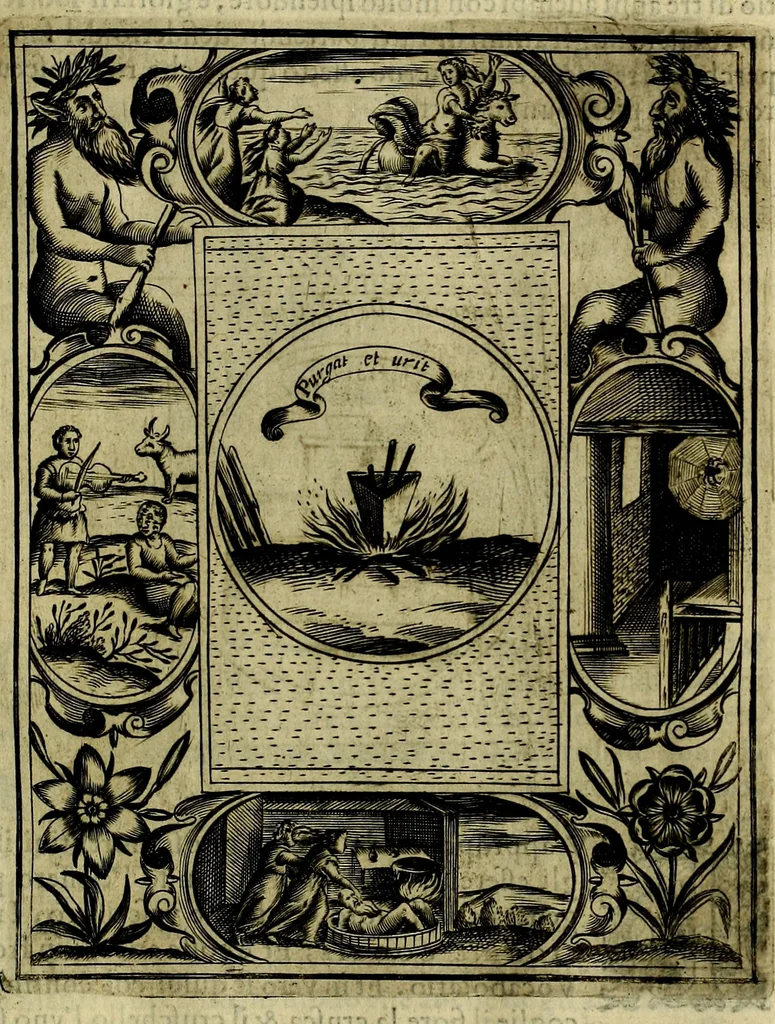 An illustration from Teatro d'imprese, 1623, leaf 532