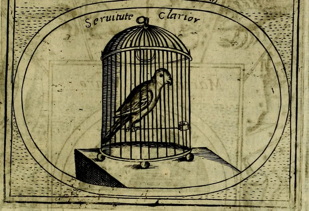 An illustration from Teatro d'imprese, 1623, leaf 534