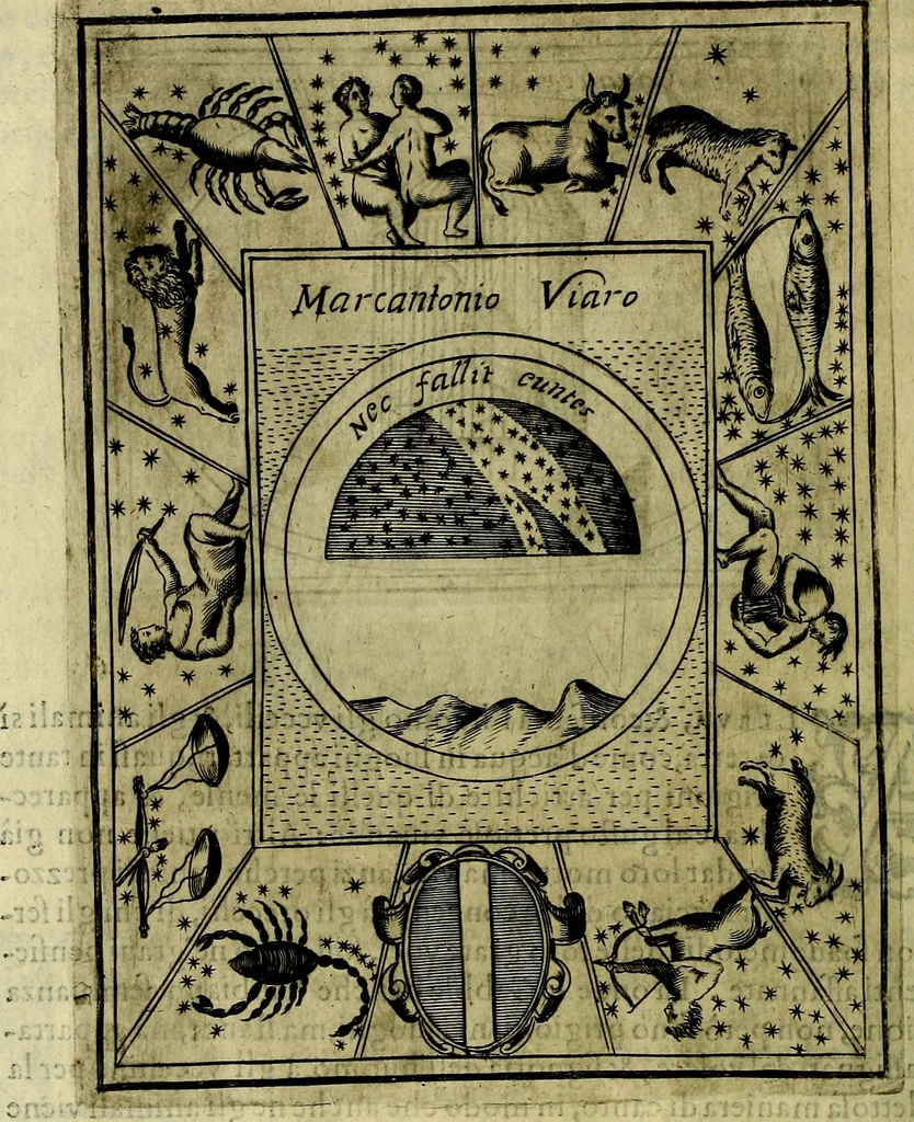 An illustration from Teatro d'imprese, 1623, leaf 535