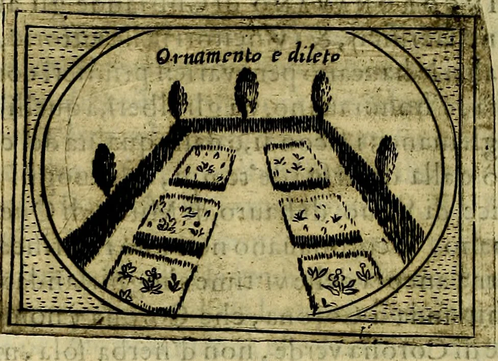 An illustration from Teatro d'imprese, 1623, leaf 547