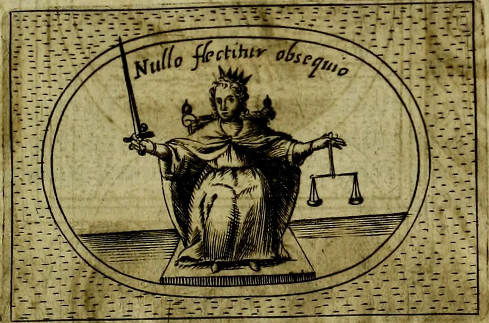 An illustration from Teatro d'imprese, 1623, leaf 556