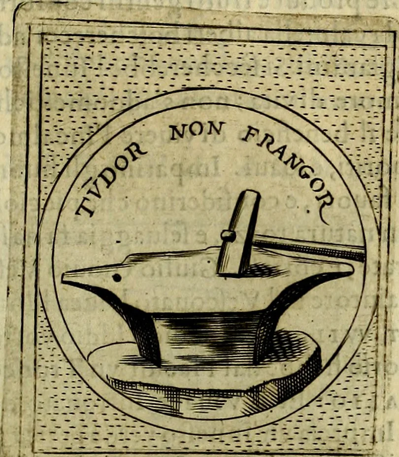 An illustration from Teatro d'imprese, 1623, leaf 596