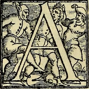An illustration from Teatro d'imprese, 1623, leaf 603
