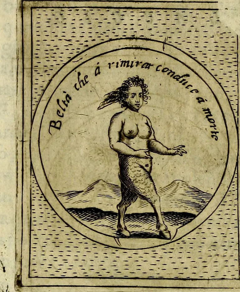 An illustration from Teatro d'imprese, 1623, leaf 609