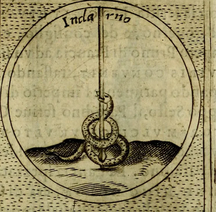An illustration from Teatro d'imprese, 1623, leaf 610