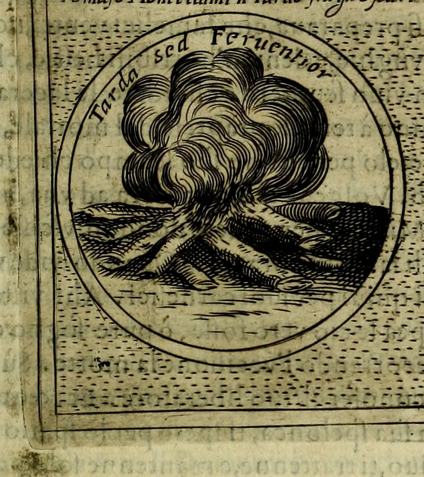 An illustration from Teatro d'imprese, 1623, leaf 614
