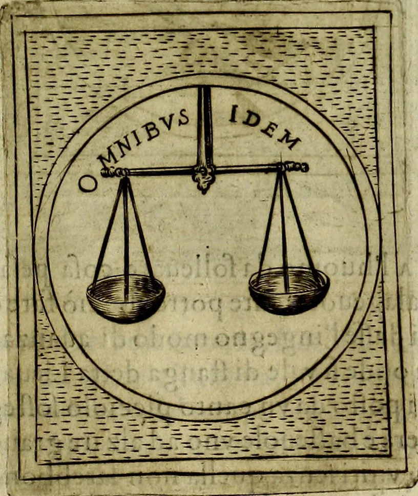 An illustration from Teatro d'imprese, 1623, leaf 628