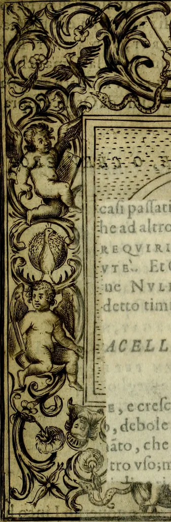An illustration from Teatro d'imprese, 1623, leaf 630
