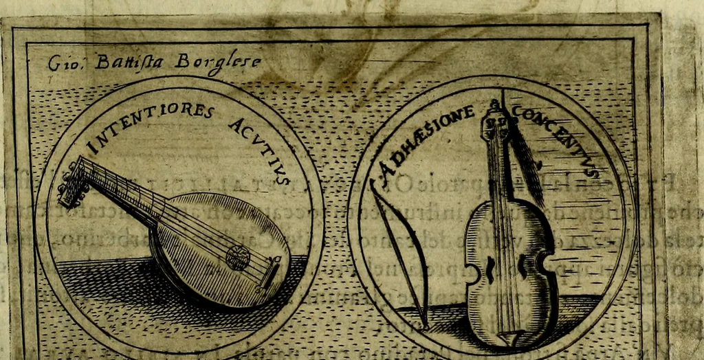 An illustration from Teatro d'imprese, 1623, leaf 634