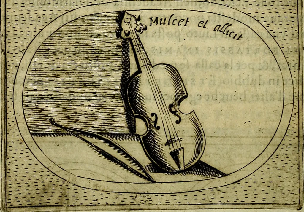 An illustration from Teatro d'imprese, 1623, leaf 635
