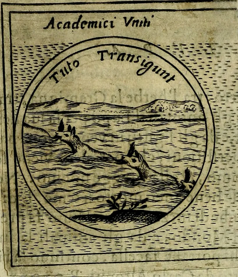 An illustration from Teatro d'imprese, 1623, leaf 649