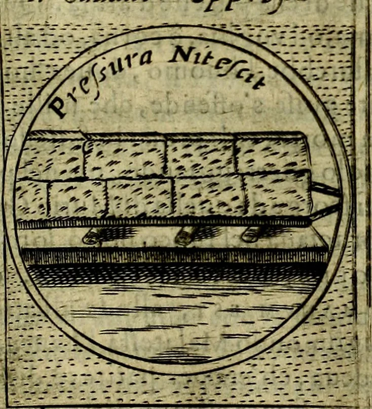 An illustration from Teatro d'imprese, 1623, leaf 652