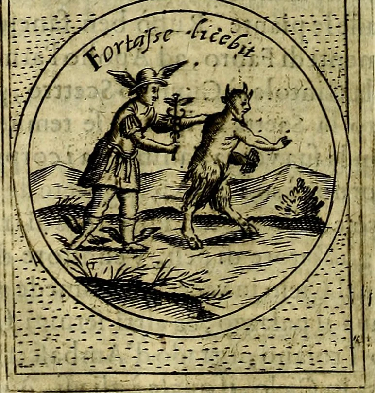 An illustration from Teatro d'imprese, 1623, leaf 665