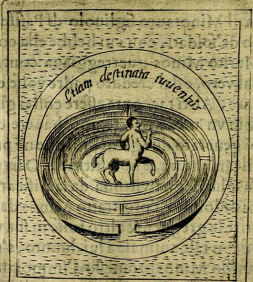 An illustration from Teatro d'imprese, 1623, leaf 671