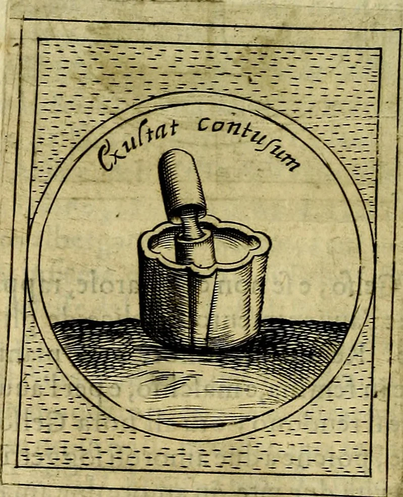 An illustration from Teatro d'imprese, 1623, leaf 683