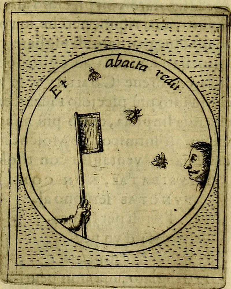 An illustration from Teatro d'imprese, 1623, leaf 686