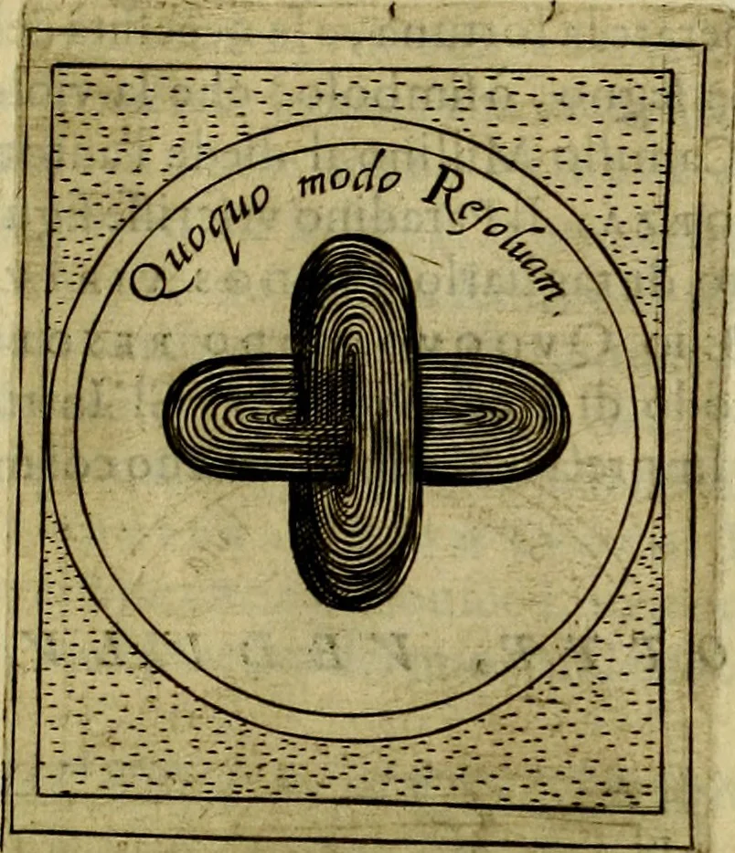 An illustration from Teatro d'imprese, 1623, leaf 698