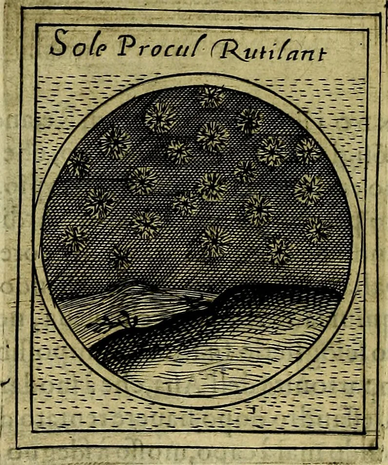 An illustration from Teatro d'imprese, 1623, leaf 699