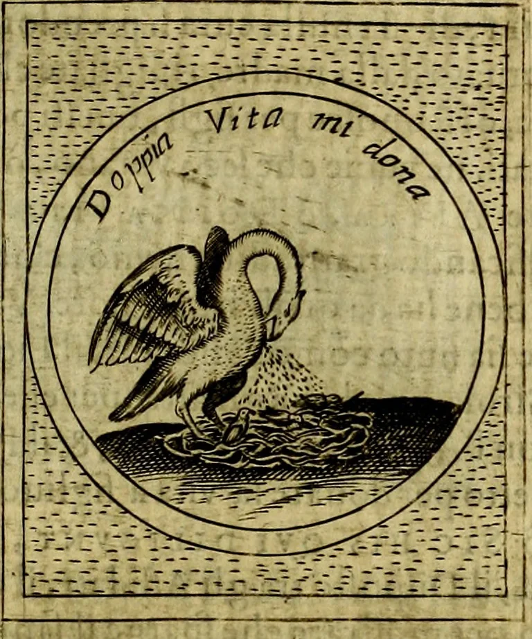 An illustration from Teatro d'imprese, 1623, leaf 732