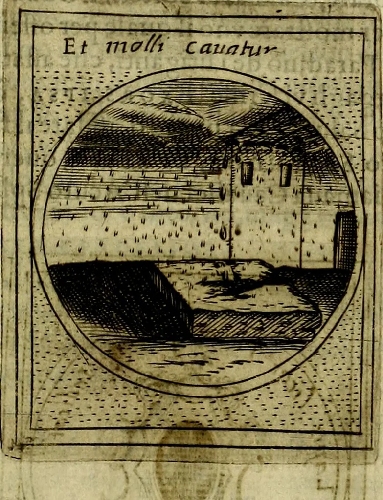 An illustration from Teatro d'imprese, 1623, leaf 754