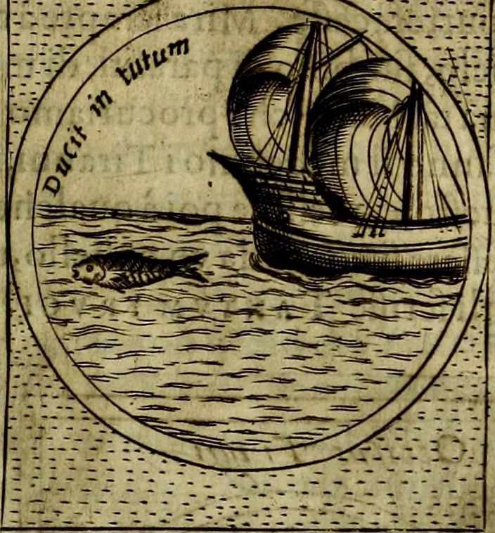 An illustration from Teatro d'imprese, 1623, leaf 766