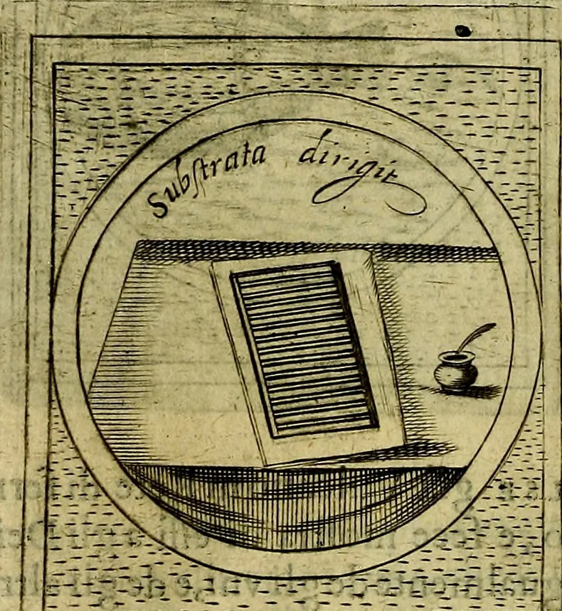 An illustration from Teatro d'imprese, 1623, leaf 783