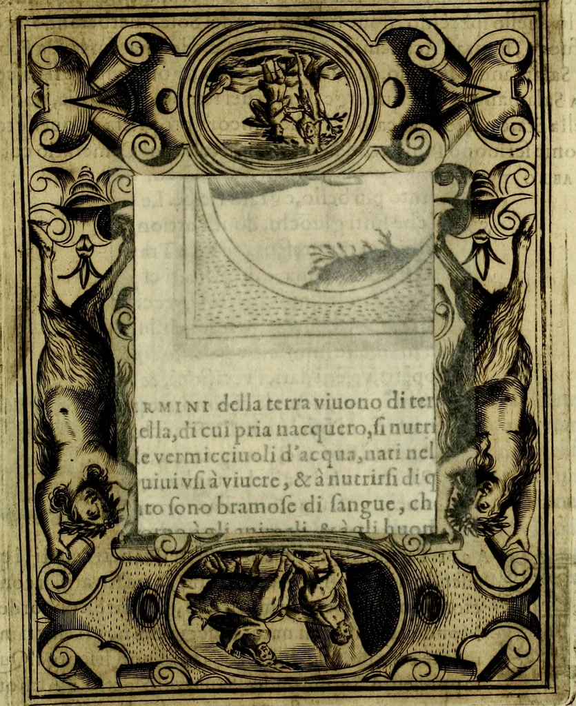 An illustration from Teatro d'imprese, 1623, leaf 794