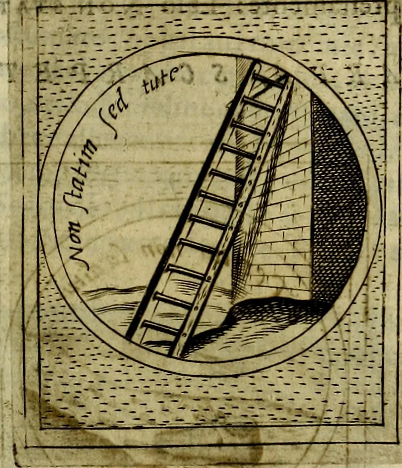 An illustration from Teatro d'imprese, 1623, leaf 798