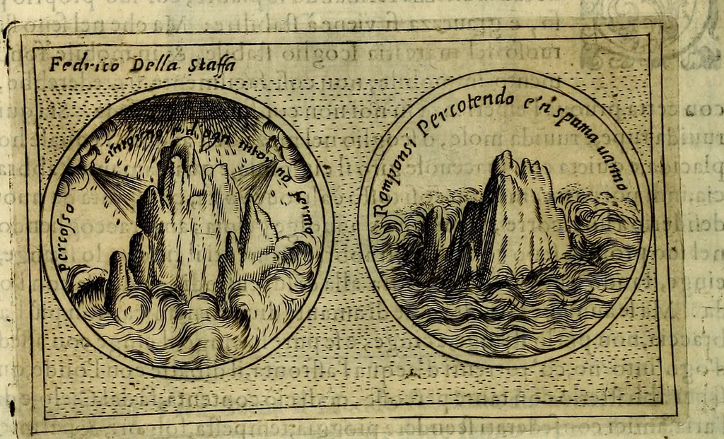 An illustration from Teatro d'imprese, 1623, leaf 803