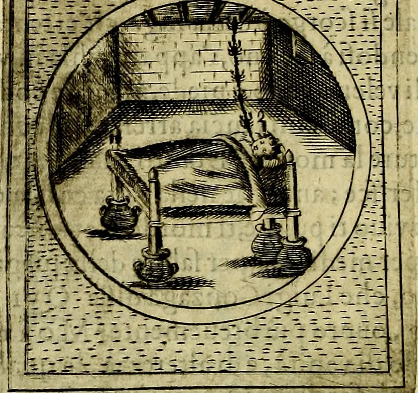 An illustration from Teatro d'imprese, 1623, leaf 807