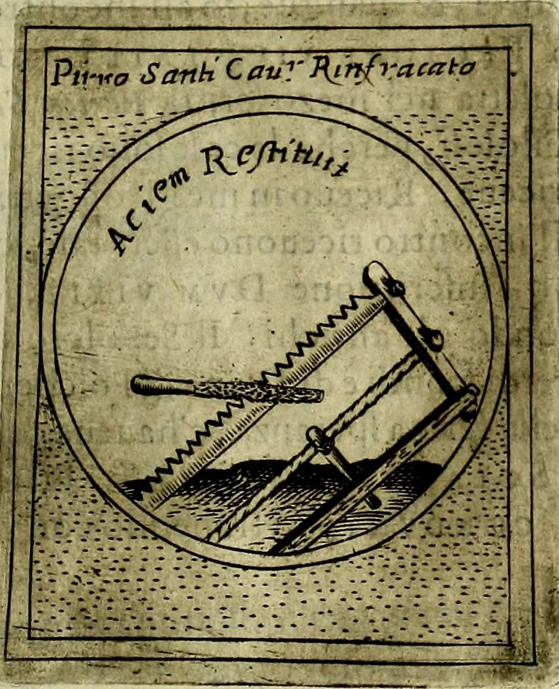 An illustration from Teatro d'imprese, 1623, leaf 810