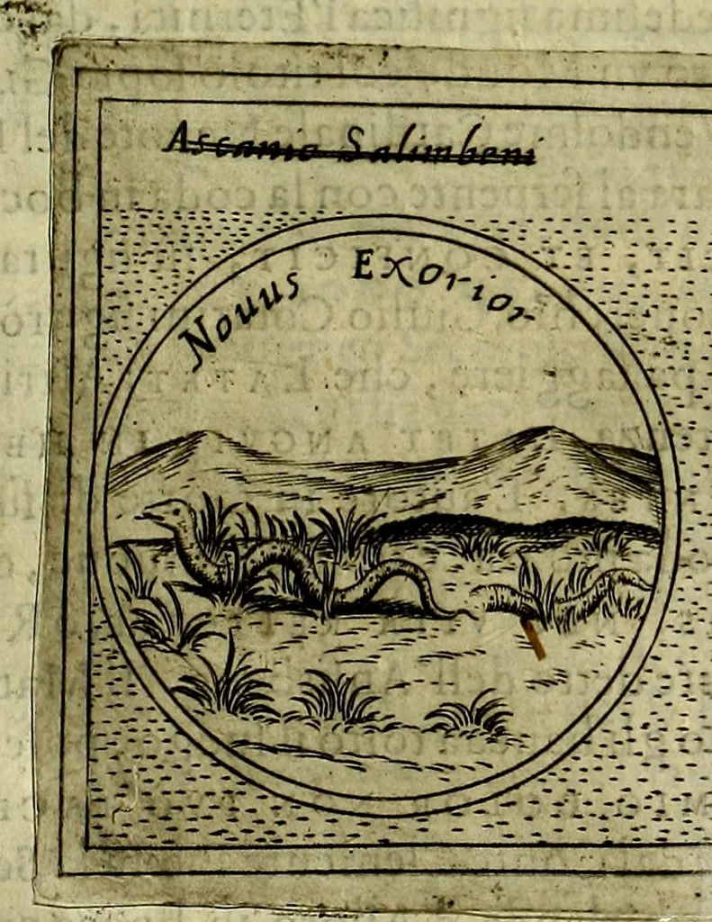 An illustration from Teatro d'imprese, 1623, leaf 812
