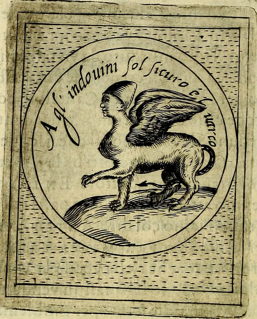 An illustration from Teatro d'imprese, 1623, leaf 817