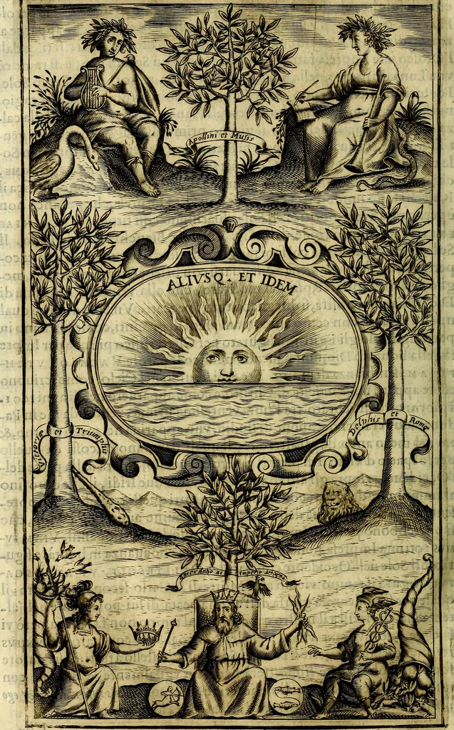 An illustration from Teatro d'imprese, 1623, leaf 833