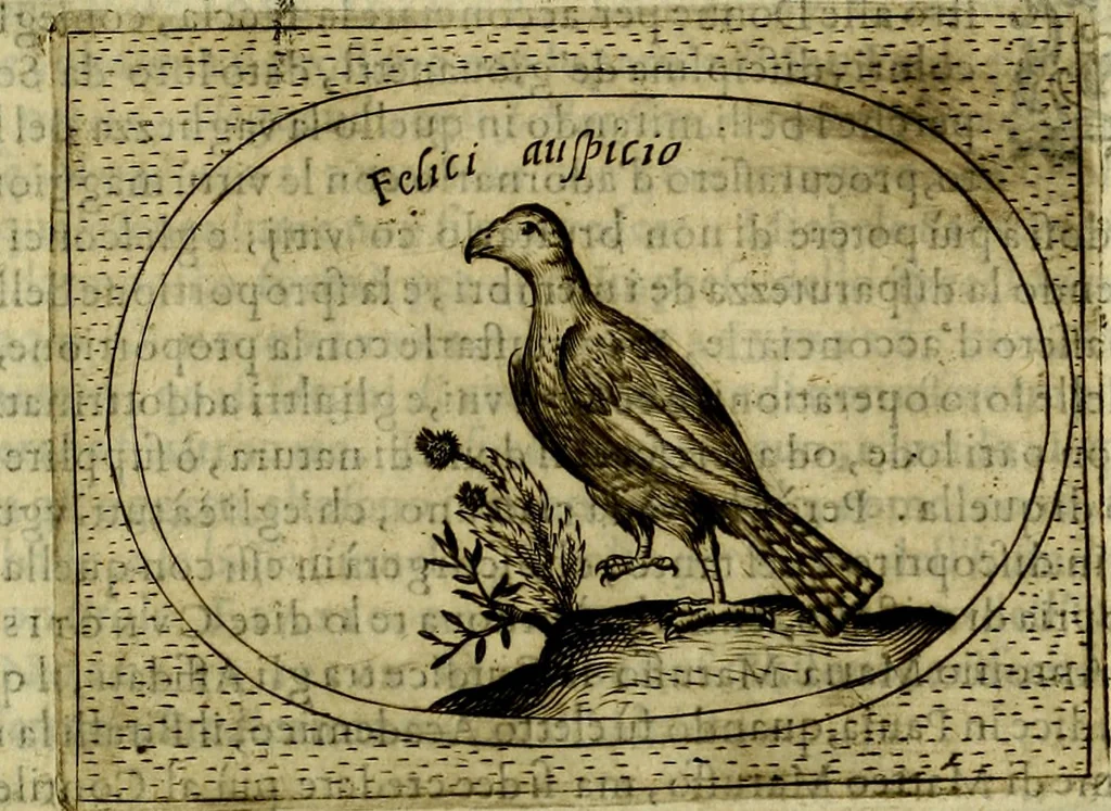 An illustration from Teatro d'imprese, 1623, leaf 844