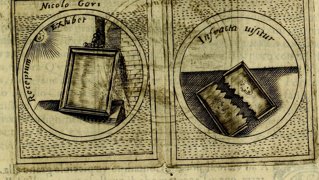 An illustration from Teatro d'imprese, 1623, leaf 846