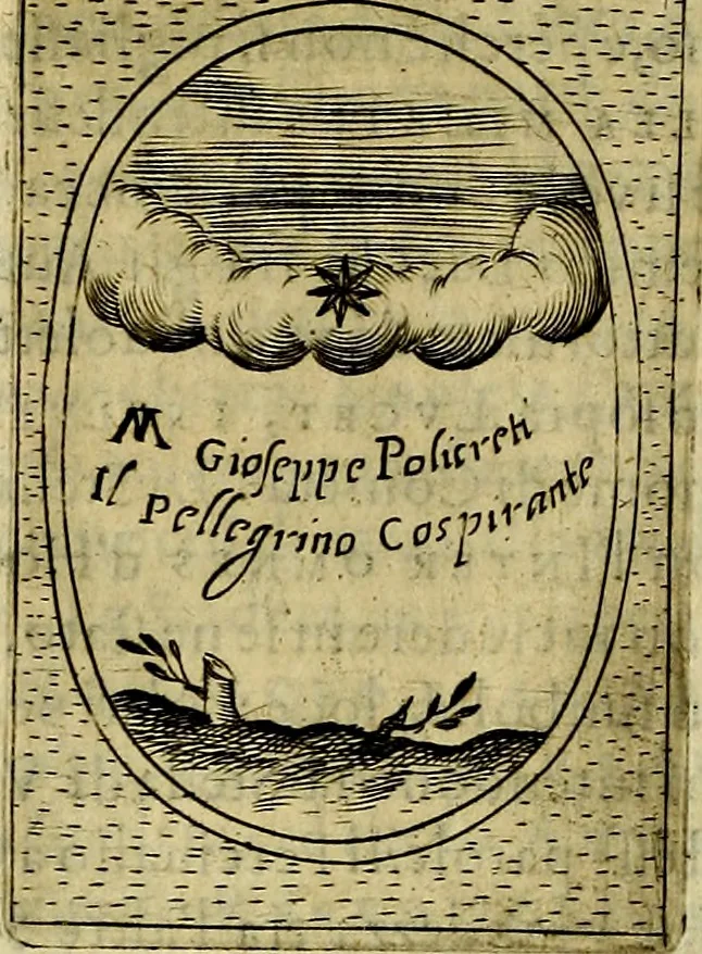 An illustration from Teatro d'imprese, 1623, leaf 853