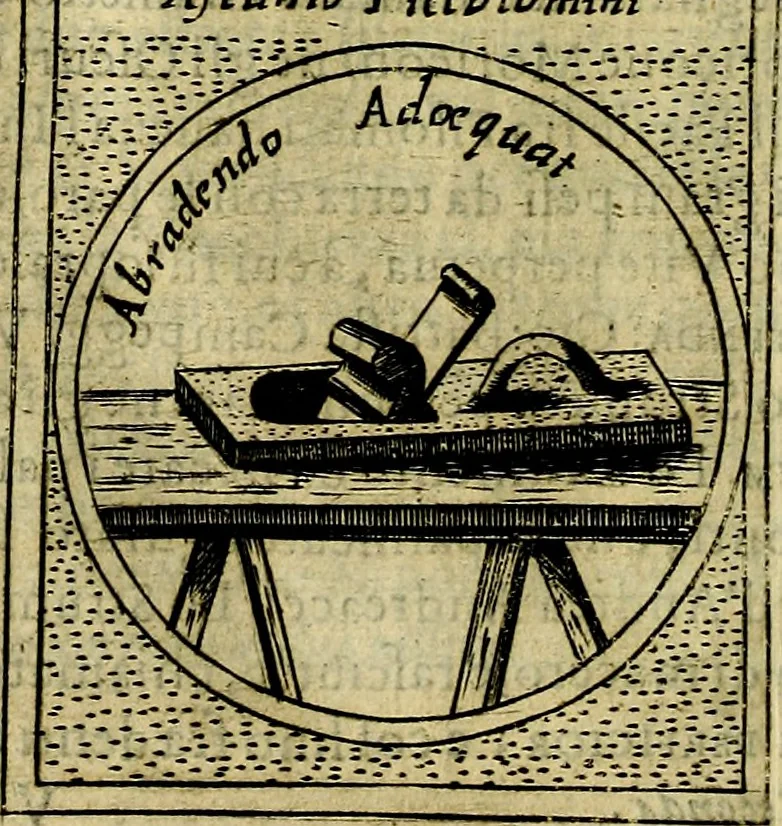 An illustration from Teatro d'imprese, 1623, leaf 857
