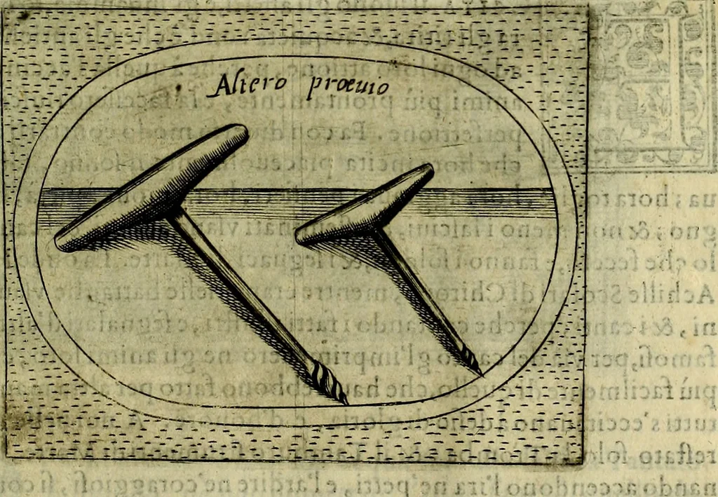 An illustration from Teatro d'imprese, 1623, leaf 862
