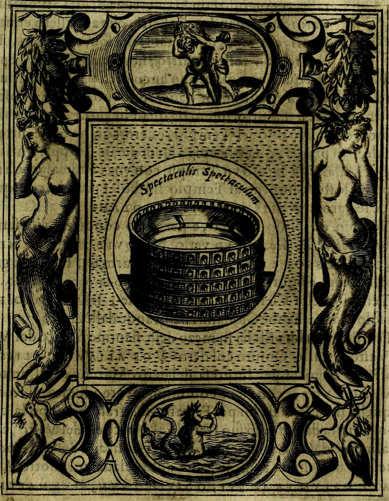An illustration from Teatro d'imprese, 1623, leaf 866