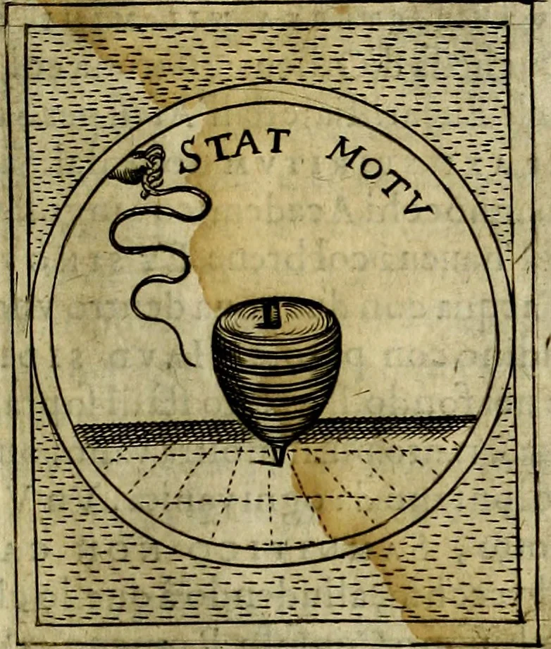An illustration from Teatro d'imprese, 1623, leaf 884