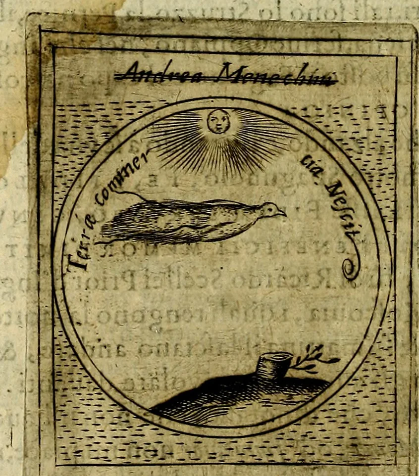 An illustration from Teatro d'imprese, 1623, leaf 891