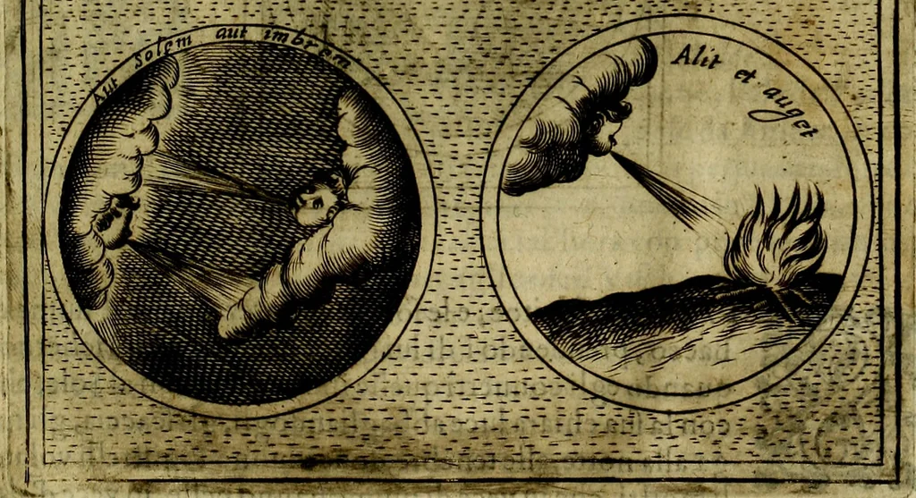 An illustration from Teatro d'imprese, 1623, leaf 896