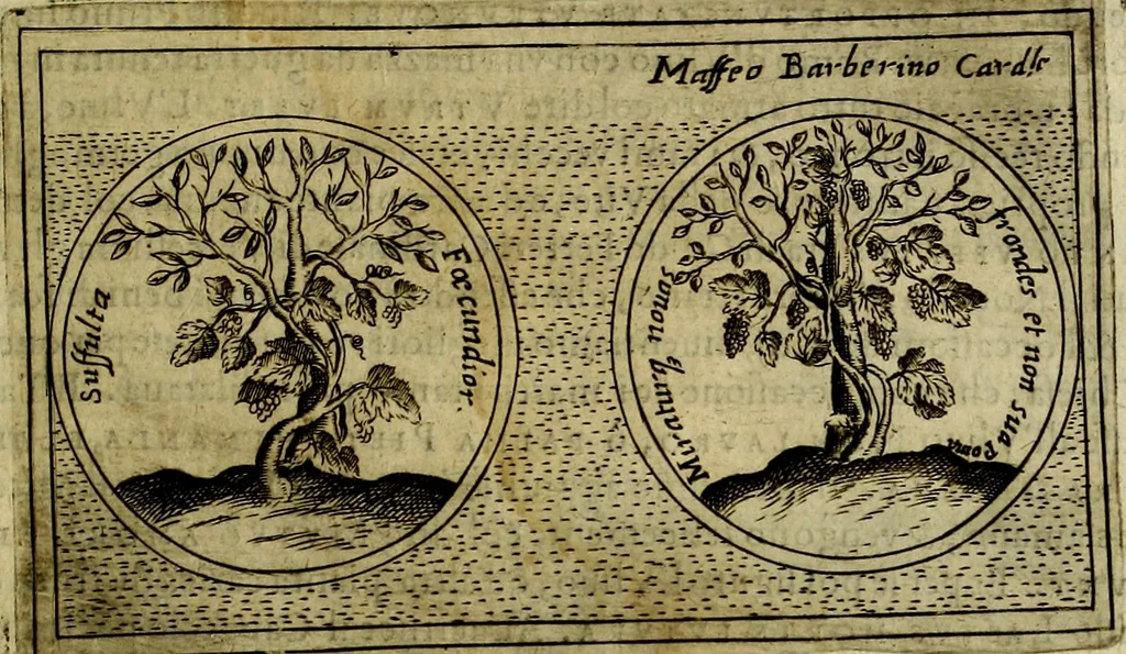 An illustration from Teatro d'imprese, 1623, leaf 902